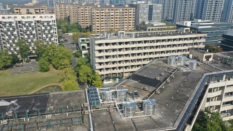 案例 日供热水460吨中广欧特斯助力中国美院打造绿色校园(图1)